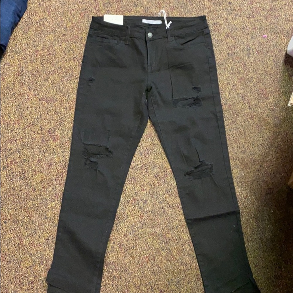 NWT Klique B. black denim skinny jeans